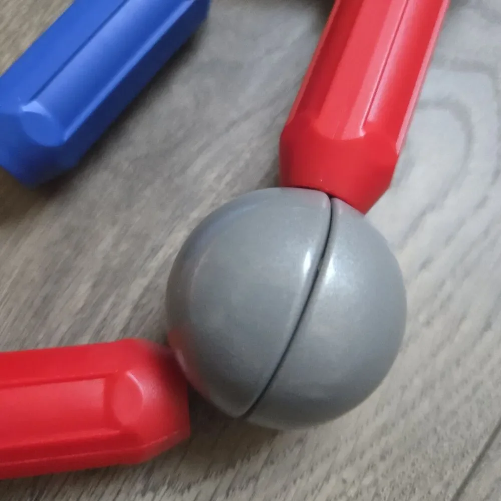 SmartMax Toy Lot 40 Pcs Large STEM Building Rods Bars and Connection Spheres